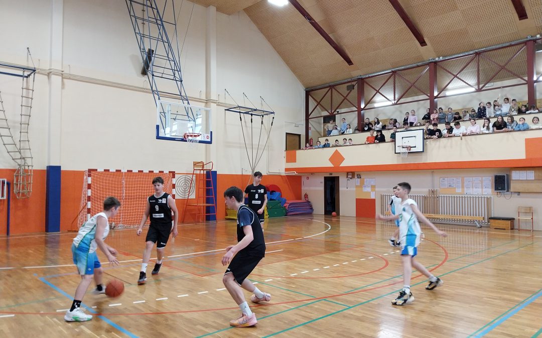 Na naši šoli občinsko prvenstvo v košarki 3X3