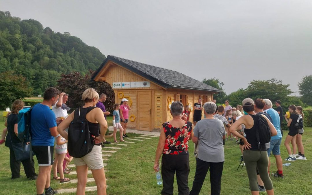 Otvoritev Starograjske učne poti PO LEVČKOVIH SLEDEH IN LEVČKOVE TRIM STEZE 